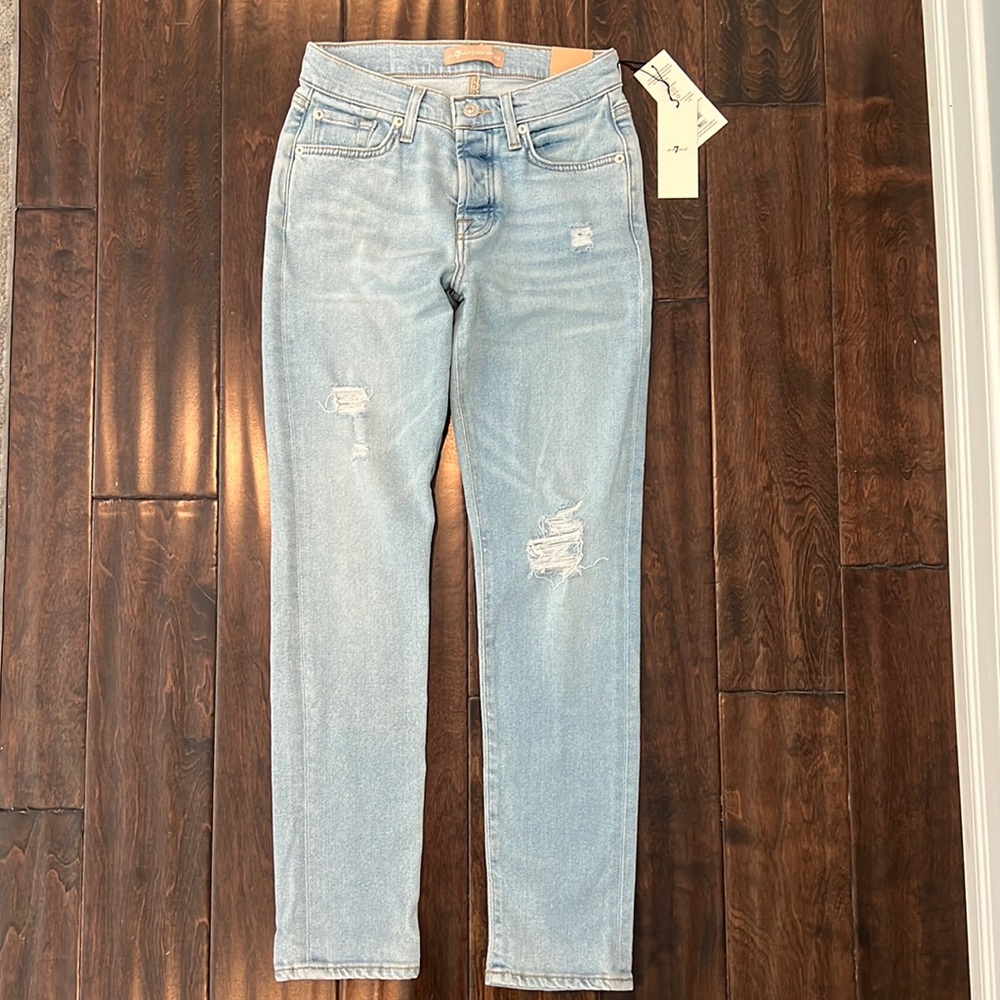 Seven for all Mankind Josefina luxe vintage jeans size 23 new with tags